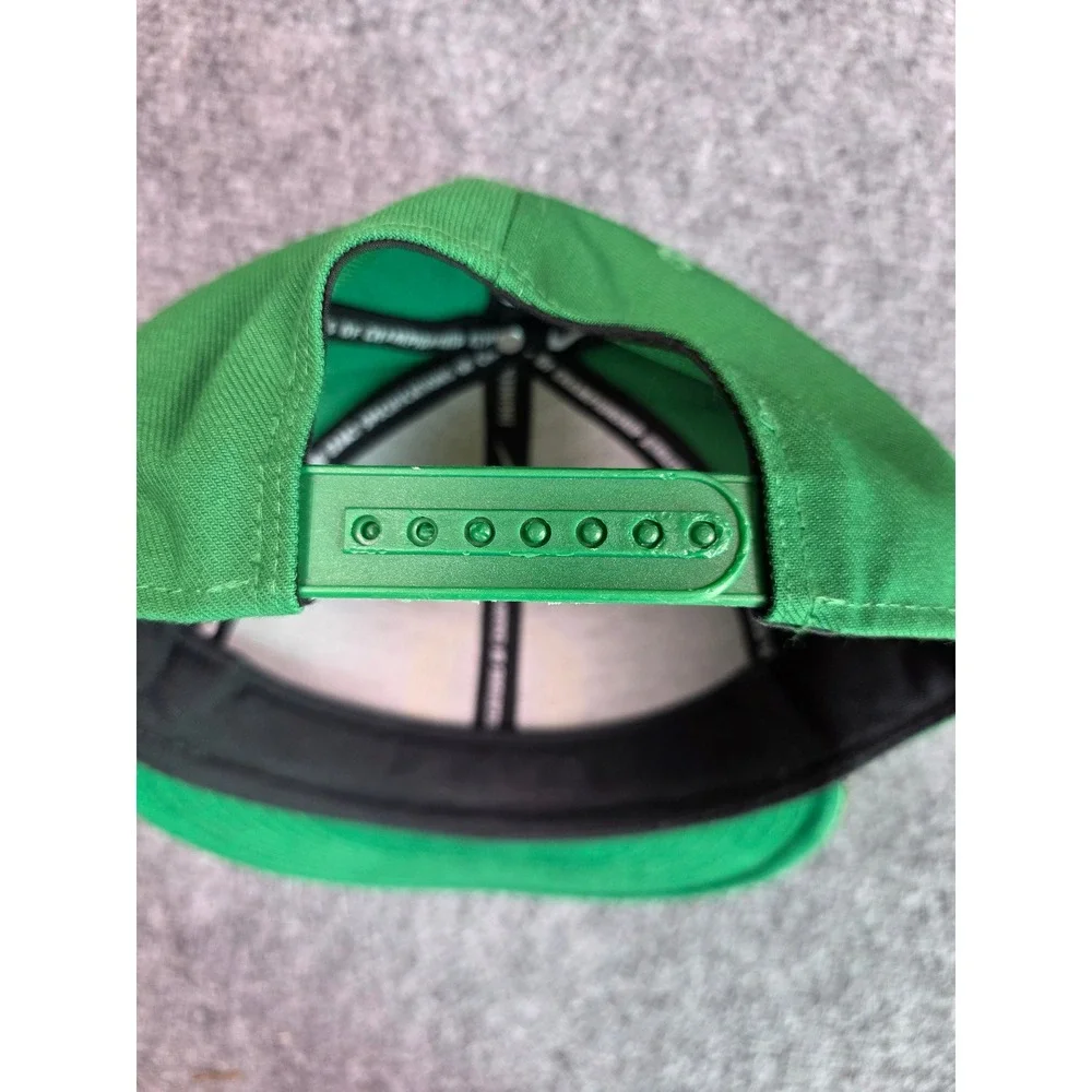 Oregon Ducks Nike Hat Mens OSFM Green Grey True Snapback Flat Brim NCAA Pac-12
